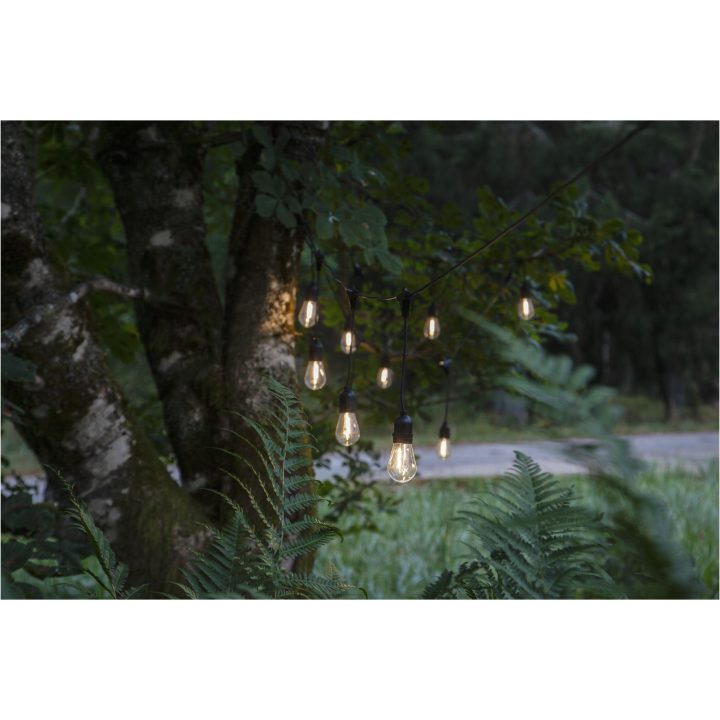 Ljusslinga String Light Svart Star Trading – bild 7