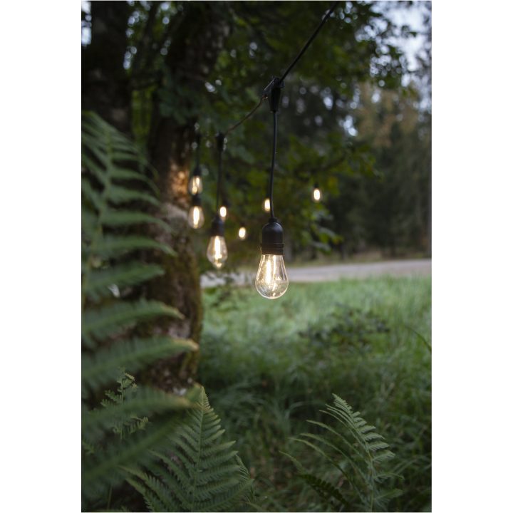 Ljusslinga String Light Svart Star Trading – bild 6