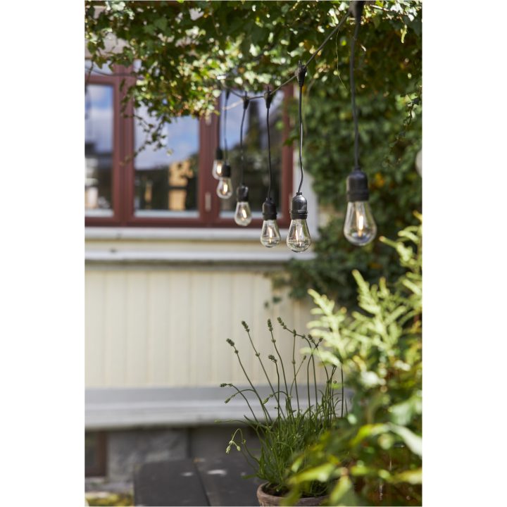 Ljusslinga String Light Svart Star Trading – bild 5