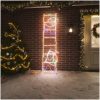 Ljusslinga tomte på stege med 552 LED 50x200 cm vidaXL – miniatyr 1