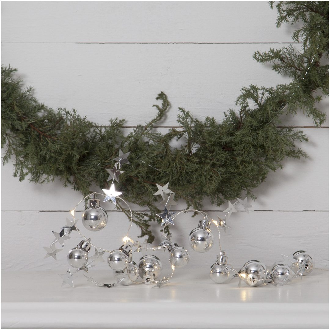 Ljusslinga X-mas Silver Star Trading – bild 3