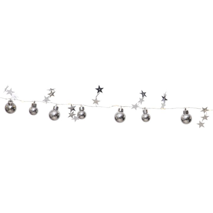 Ljusslinga X-mas Silver Star Trading – bild 4