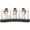 Ljusstake Angel choir Vit Star Trading – miniatyr 1