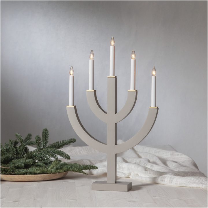 Ljusstake Anno Beige Star Trading – bild 11