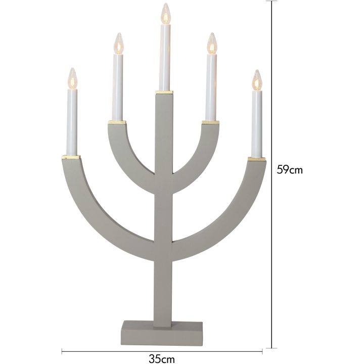 Ljusstake Anno Beige Star Trading – bild 6