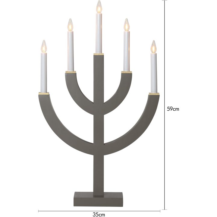 Ljusstake Anno Brun Star Trading – bild 6