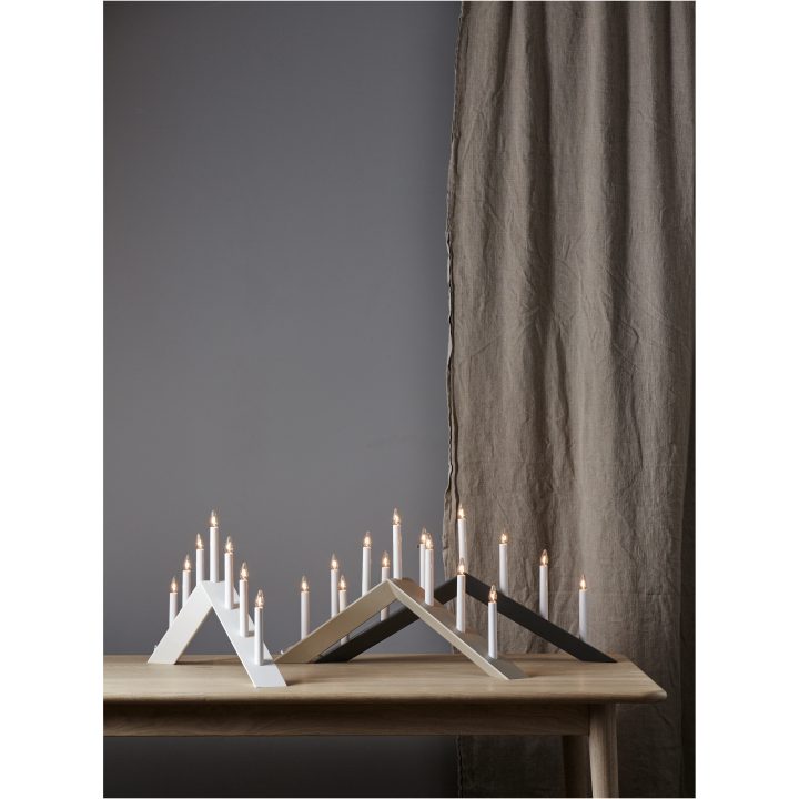 Ljusstake Arrow Beige Star Trading 36 cm – bild 4