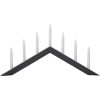 Ljusstake Arrow Grafit Star Trading 36,00 cm hög – miniatyr 6