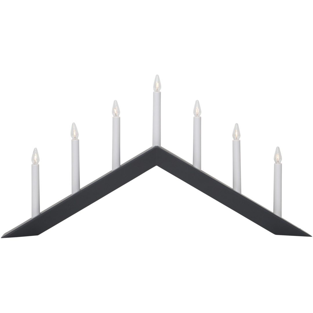 Ljusstake Arrow Grafit Star Trading 36,00 cm hög – bild 6