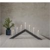 Ljusstake Arrow Grafit Star Trading 36,00 cm hög – miniatyr 3