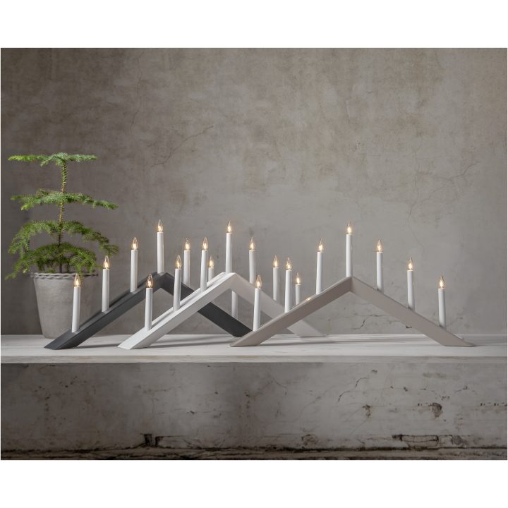 Ljusstake Arrow Grafit Star Trading 36,00 cm hög – bild 10
