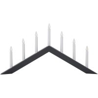 Ljusstake Arrow Grafit Star Trading