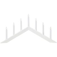 Ljusstake Arrow Vit Star Trading