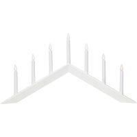 Ljusstake Arrow Vit Star Trading