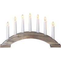 Ljusstake Bea Brun Star Trading