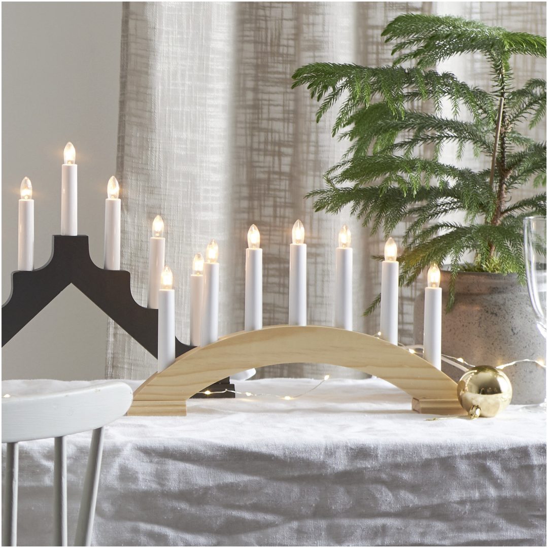 Ljusstake Bea Natur Star Trading – bild 6