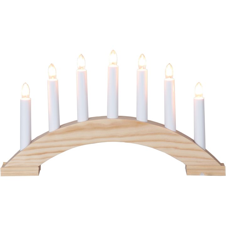 Ljusstake Bea Natur Star Trading – bild 5