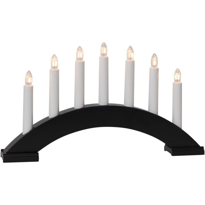Ljusstake Bea Svart Star Trading – bild 4