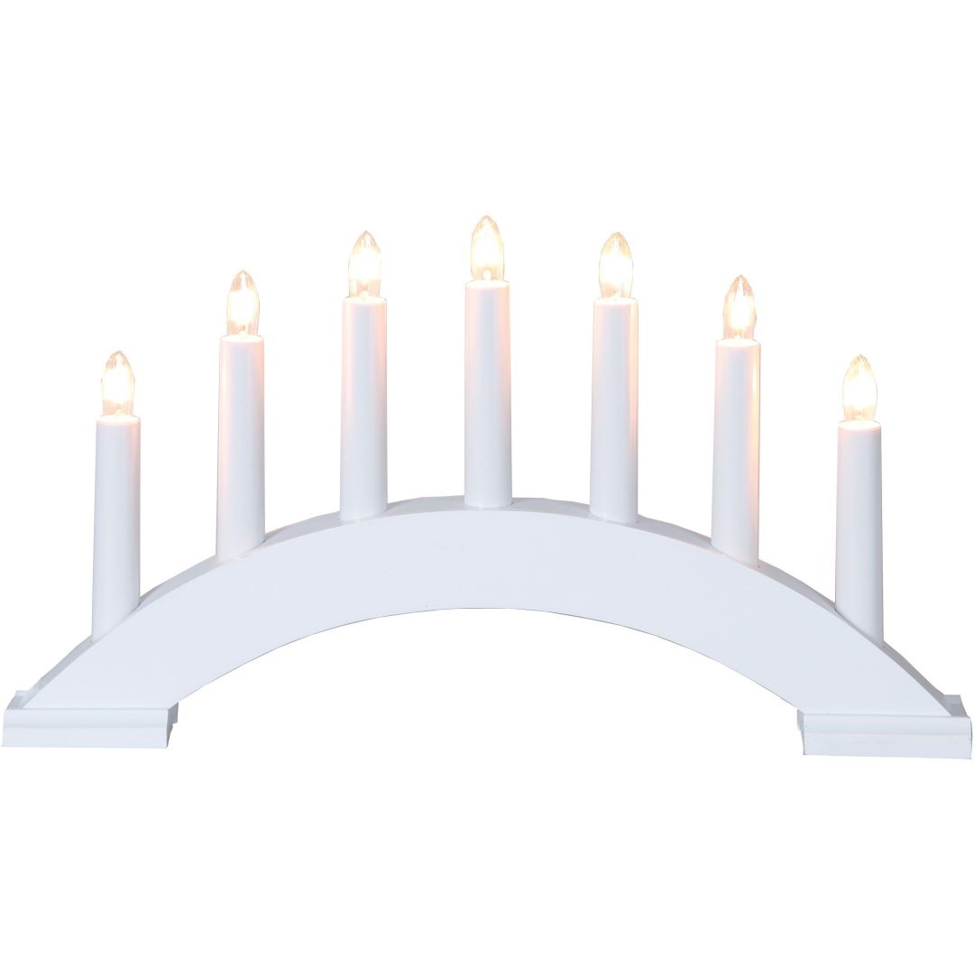 Ljusstake Bea Vit Star Trading – bild 6