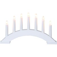 Ljusstake Bea Vit Star Trading