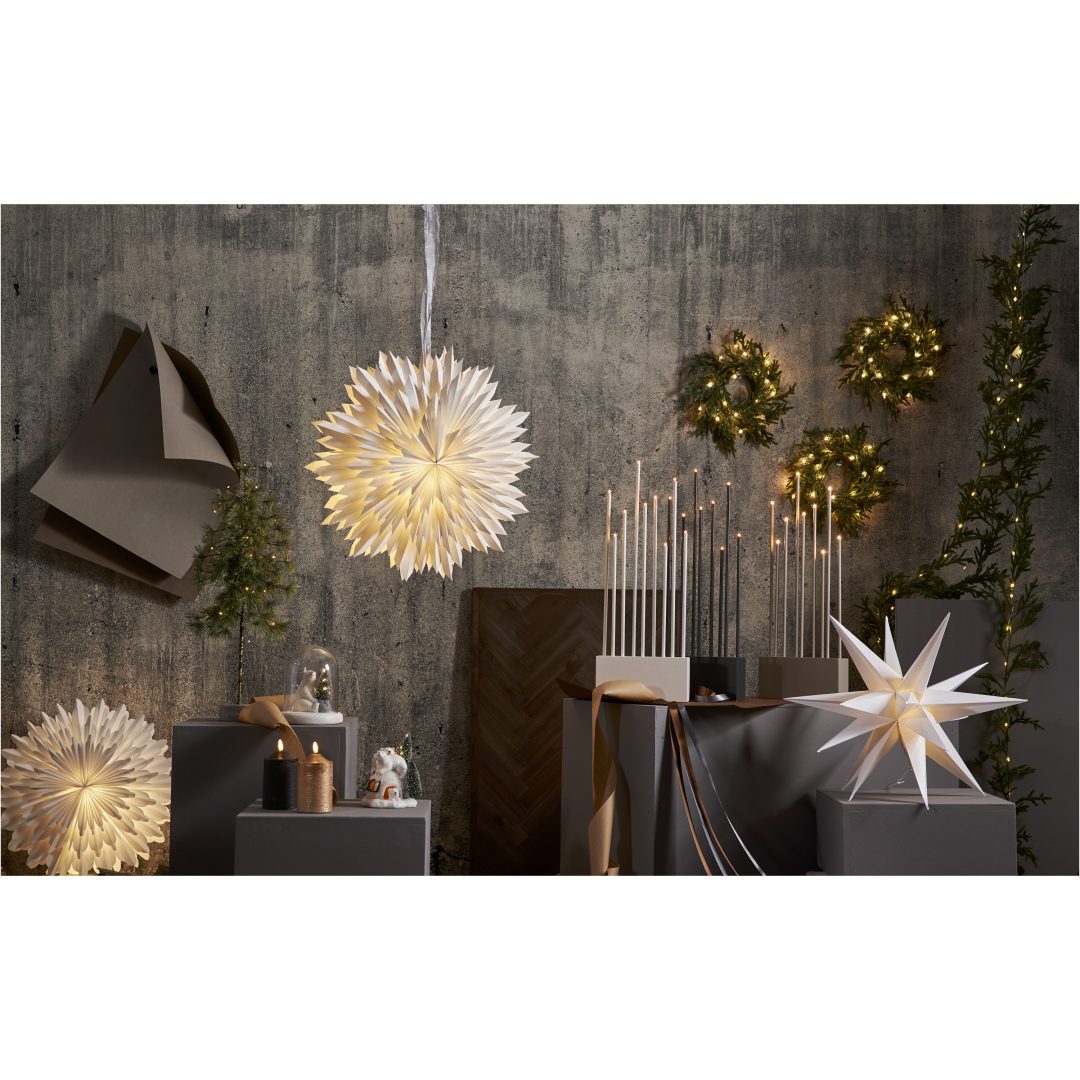 Ljusstake Buzz Beige Star Trading – bild 8
