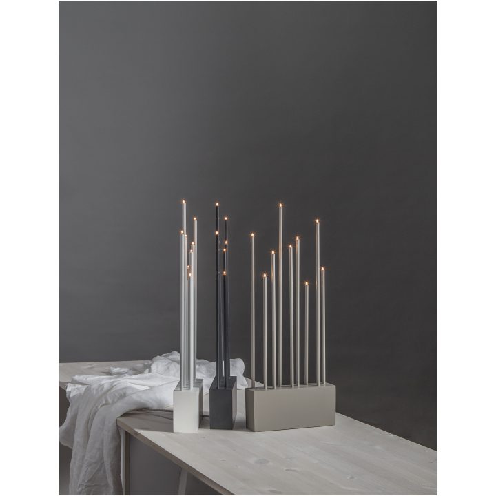 Ljusstake Buzz Beige Star Trading – bild 4