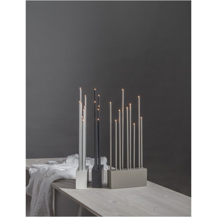 Ljusstake Buzz Beige Star Trading – bild 4