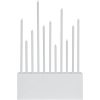 Ljusstake Buzz Vit Star Trading Bred – miniatyr 11