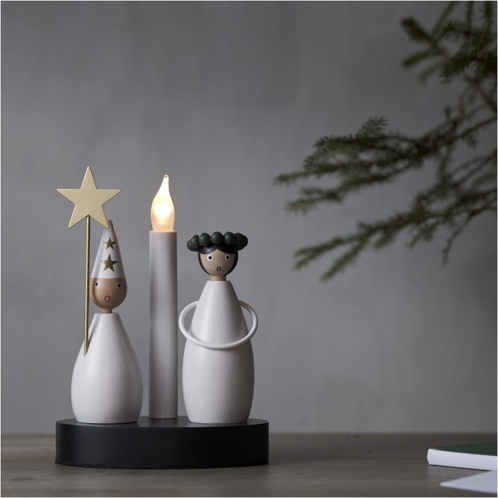 Ljusstake Christmas Joy STAR TRADING – bild 2