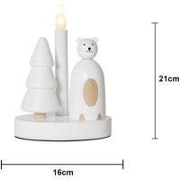 Ljusstake Christmas Joy STAR TRADING