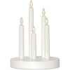 Ljusstake Doris Vit Star Trading – miniatyr 1