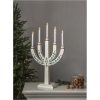 Ljusstake Elias Tradition Vit Star Trading – miniatyr 2