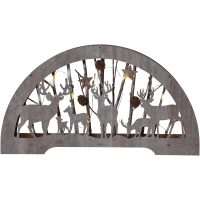 Ljusstake Fauna Brun Star Trading