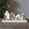 Ljusstake Fauna Vit Star Trading 28 cm – miniatyr 4