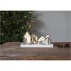Ljusstake Fauna Vit Star Trading 28 cm – miniatyr 2