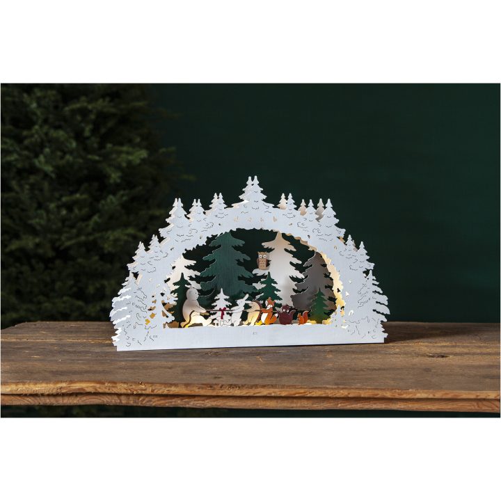 Ljusstake Forest Friends Multi Star Trading – bild 3