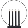 Ljusstake Glory Svart Star Trading – miniatyr 1