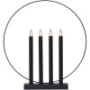 Ljusstake Glory Svart Star Trading – miniatyr 1