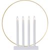 Ljusstake Glory Vit Star Trading – miniatyr 1