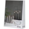 Ljusstake Glossy Frame Vit Star Trading – miniatyr 5