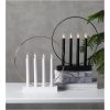 Ljusstake Glossy Svart Star Trading – miniatyr 5