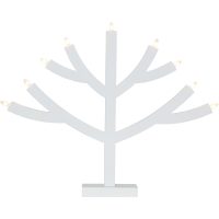 Ljusstake Grene Vit Star Trading