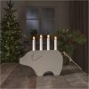 Ljusstake Gry Beige Star Trading – miniatyr 2