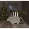 Ljusstake Gry Beige Star Trading – miniatyr 4