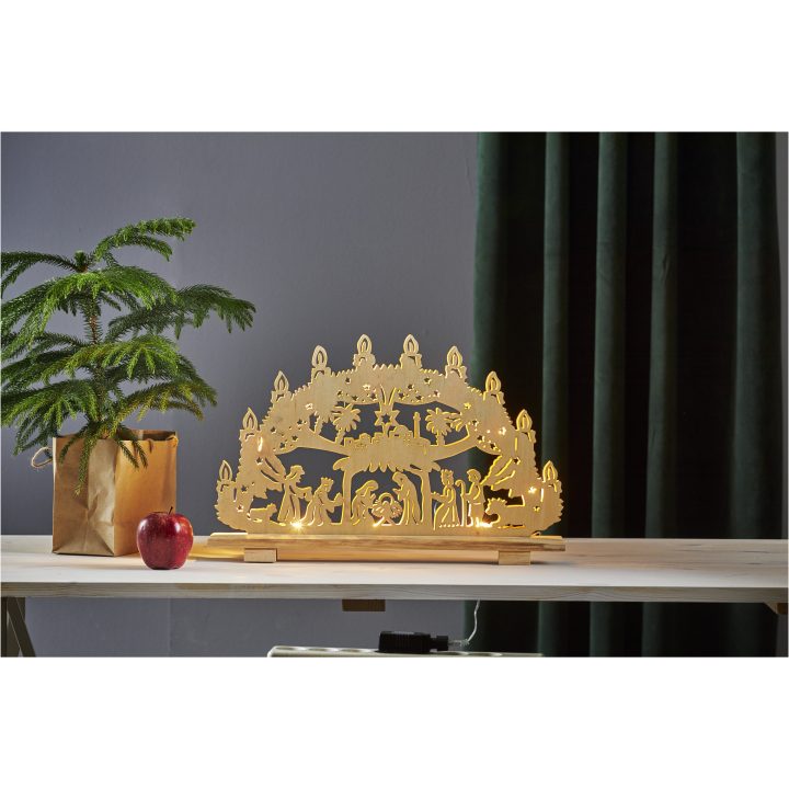 Ljusstake Hilden Natur Star Trading – bild 3