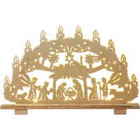 Ljusstake Hilden Natur Star Trading
