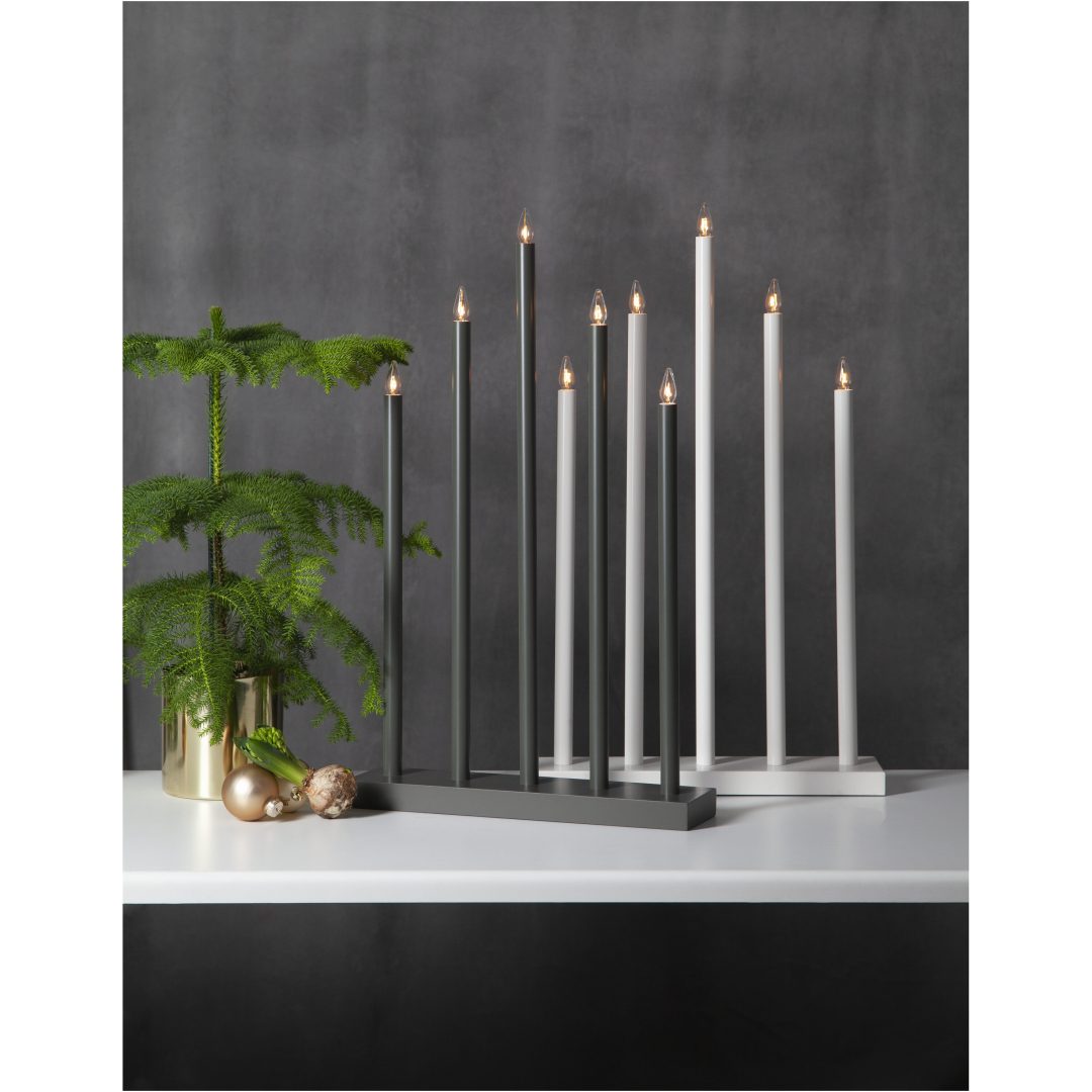 Ljusstake Holy Grå Star Trading 5 ljus – bild 3