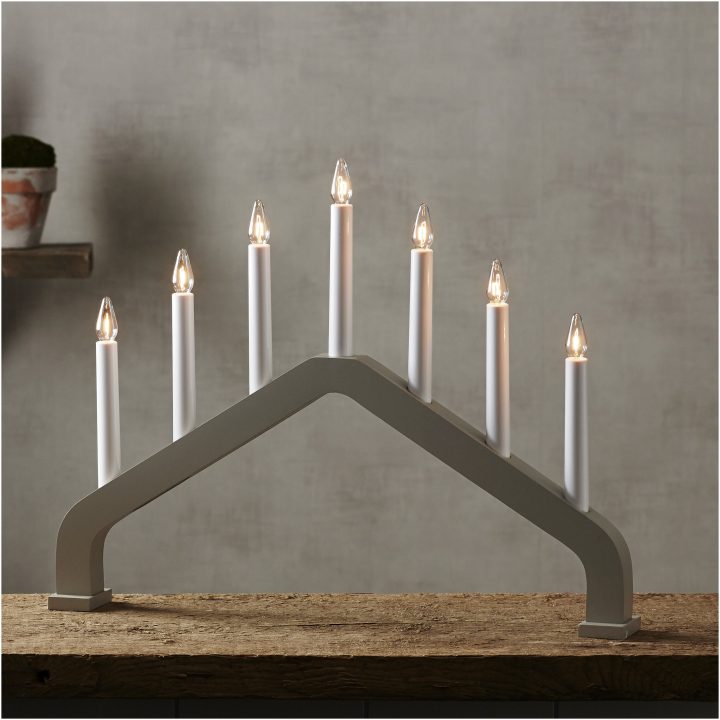 Ljusstake House Beige Star Trading – bild 7