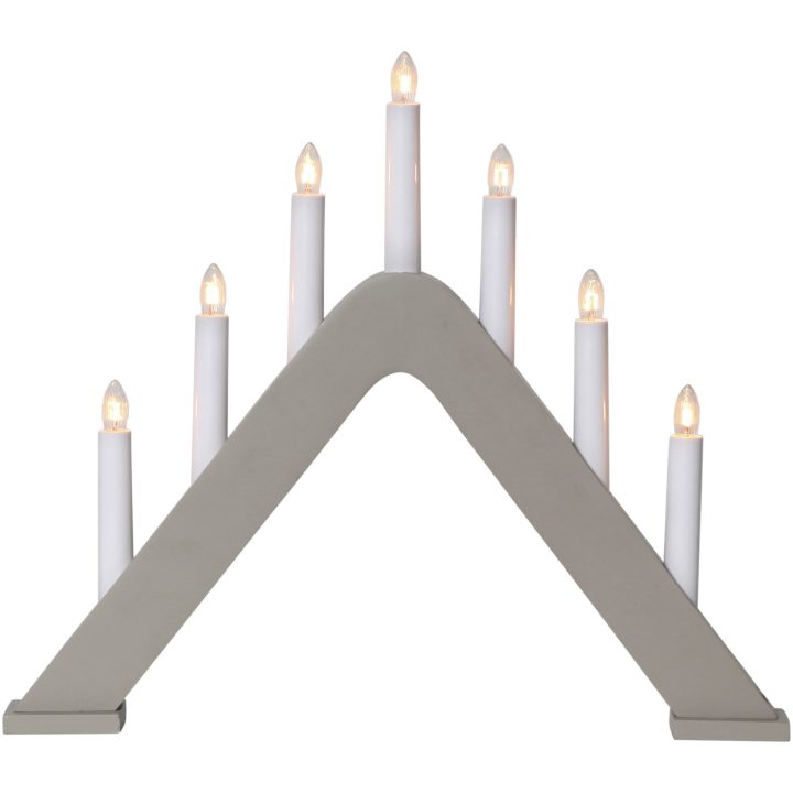 Ljusstake Jarve Beige Star Trading 7 Ljus / Standard – bild 2