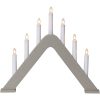 Ljusstake Jarve Beige Star Trading 7 Ljus / Standard – miniatyr 1